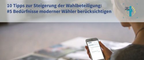 Tipps zur Steigerung der Wahlbeteiligung