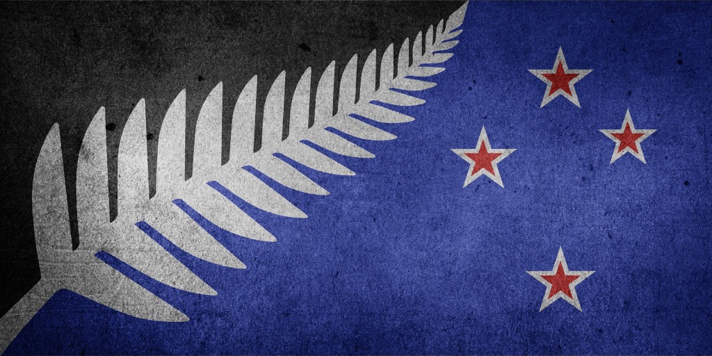 Entwurf der neuen Flagge für Neuseeland