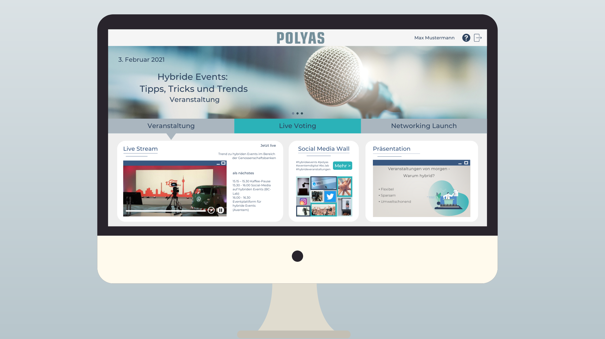 Videokonferenz-Tools für hybride Events 