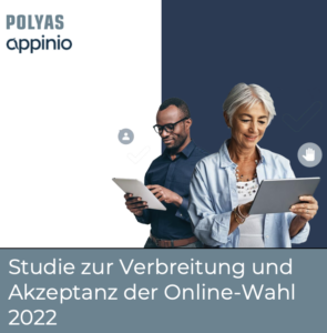 POLYAS Jahresrückblick 2022 Whitepaper Studie Online-Wahlen