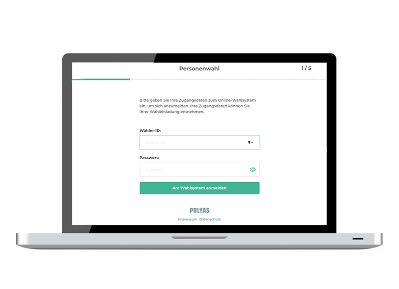 POLYAS Online-Wahlen verlaufen nach höchsten Sicherheitskriterien und Datenschutzstandards.