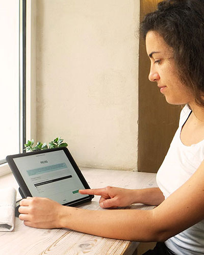 Online-Stimmzettel ausfüllen und überprüfen Online-Stimmzettel ausfüllen und überprüfen
