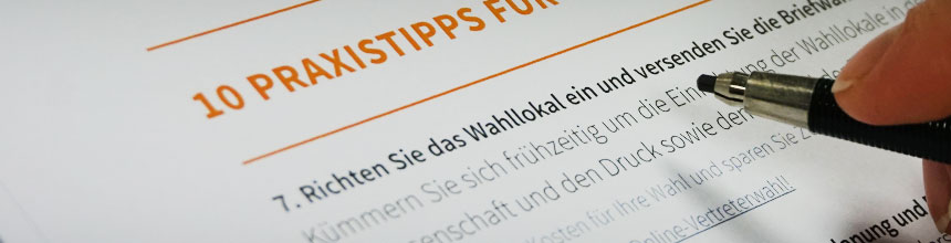 10 Praxistipps für Ihre Jugendparlamentswahl 10 Praxistipps für Ihre Jugendparlamentswahl