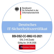 Zertifikat des BSI zur Einhaltung der Wahlgrundsätze bei der Wahl zur Gleichstellungsbeauftragten