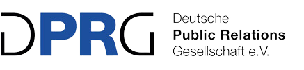 Logos von zufriednen Kund:innen beim Live Voting: Hier Logo der Deutschen Public Relations Gesellschaft e.V.